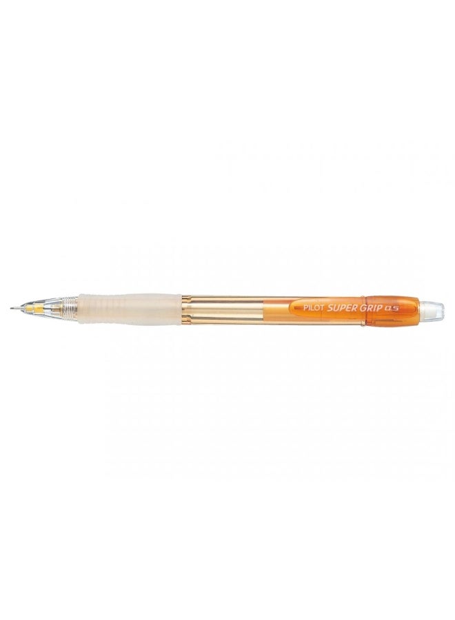 PILOT - Super Grip Mechanical Pencil Orange/Clear - Image 1