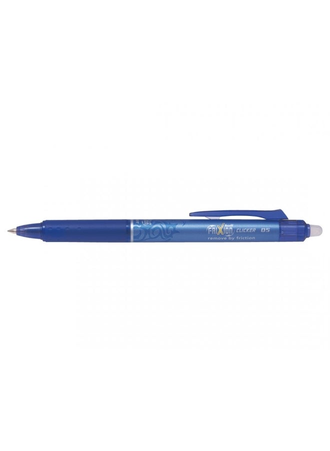PILOT Frixion Clicker Rollerball Pen Blue