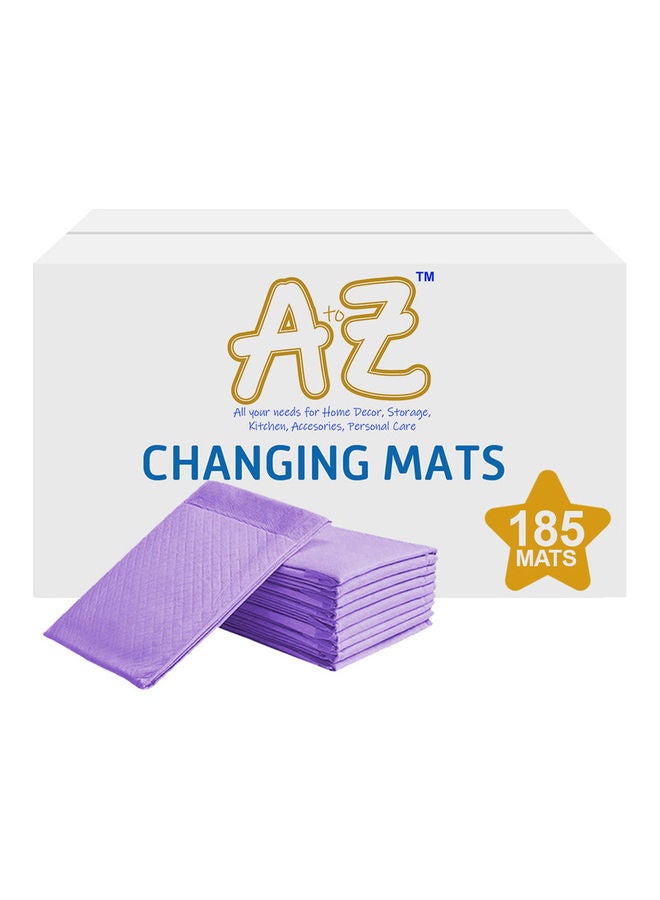 A TO Z Disposable Changing Mats - Pack Of 185 - Lavender  - Image 1