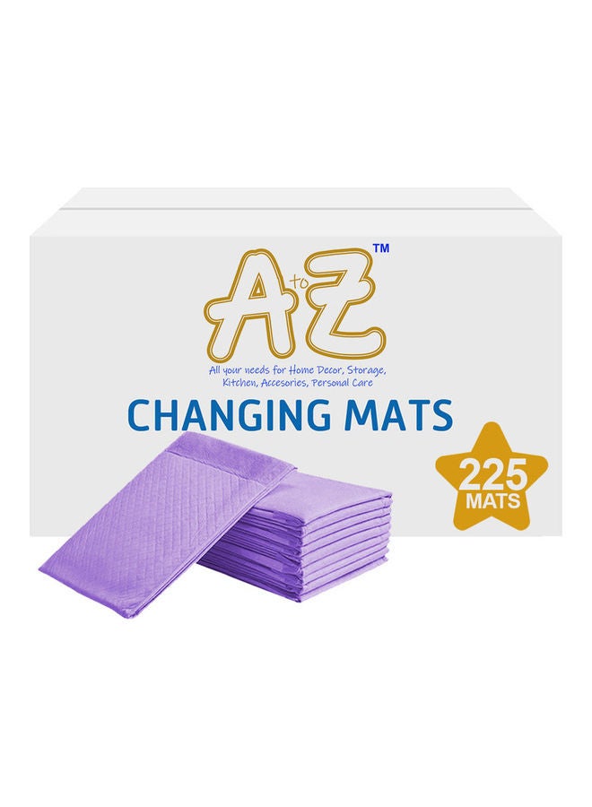A TO Z Disposable Changing Mats - Pack Of 225 - Lavender - Image 2