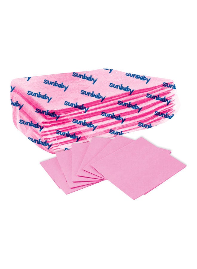 SunBaby Scented Disposable Changing Mats - Pack Of 20 - Pink - Image 1
