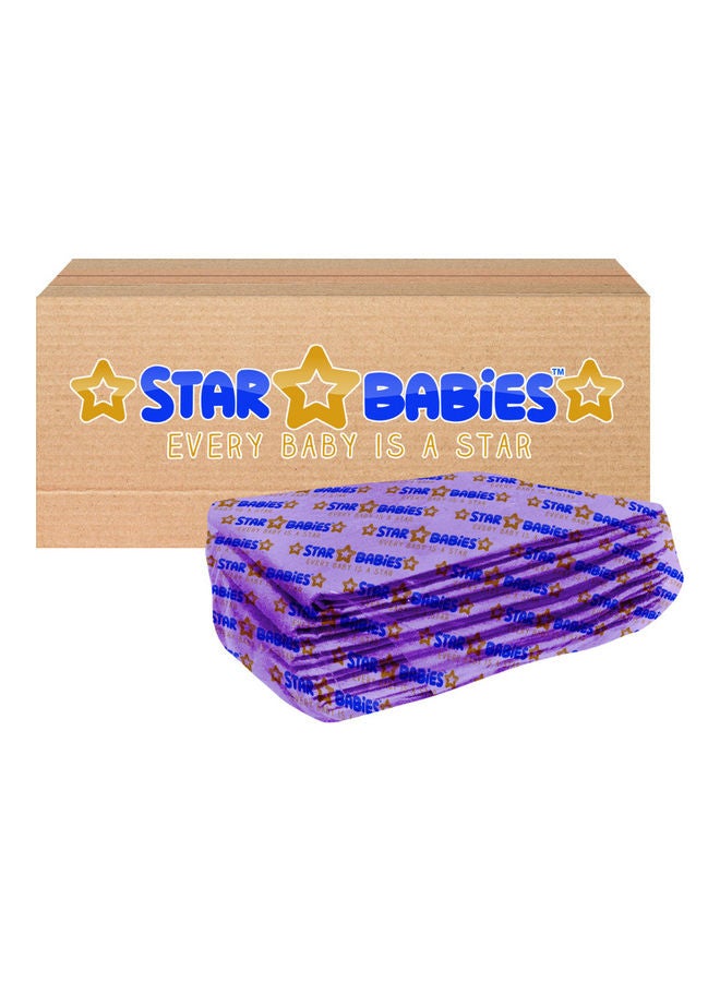 STAR BABiES Disposable Changing Mats - Pack Of 12 - Lavender