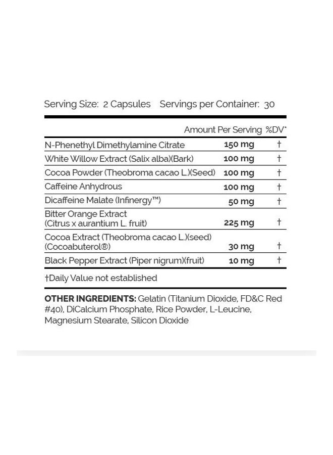 Enhanced - ECA Shred Dietary Supplement - Image 1
