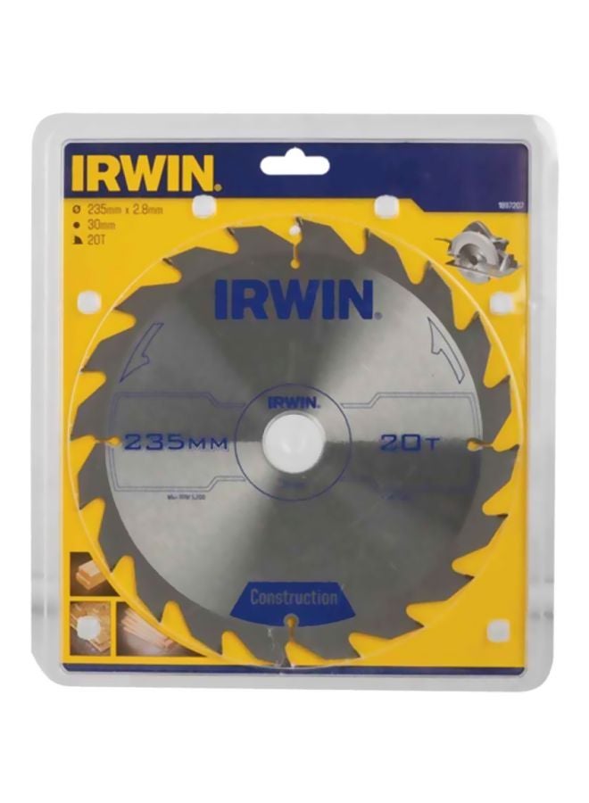 إيروين شفرة منشار بتصميم دائري لقطع الخشب فضي / أزرق - Image 3