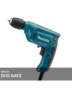 Makita Electric Drill With Keyless Chuck Blue/Black ‎13.78x7.87x5.91inch  - Image 2