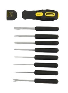 Stanley 9-Way Screwdriver Silver/Black/Yellow  - Image 5