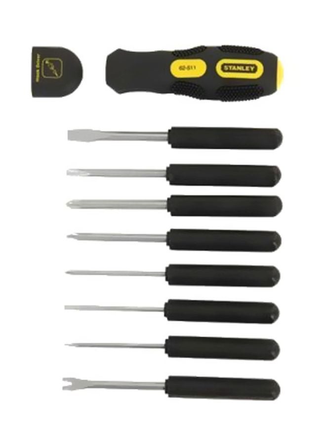 Stanley 9-Way Screwdriver Silver/Black/Yellow  - Image 5