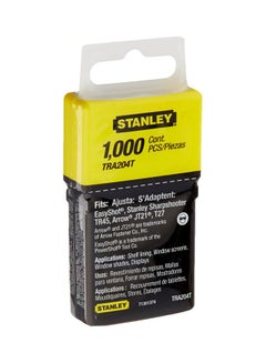 ستانلي دبابيس للمهام البسيطة عدد 1000 قطعة مقاس 6 مم طراز 1-TRA204T فضي 6مم  - Image 3