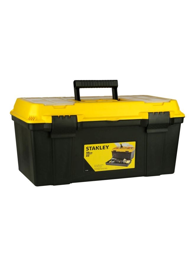 Stanley Tool Organizer Box Black/Yellow/Clear 555x265x290mm  - Image 2