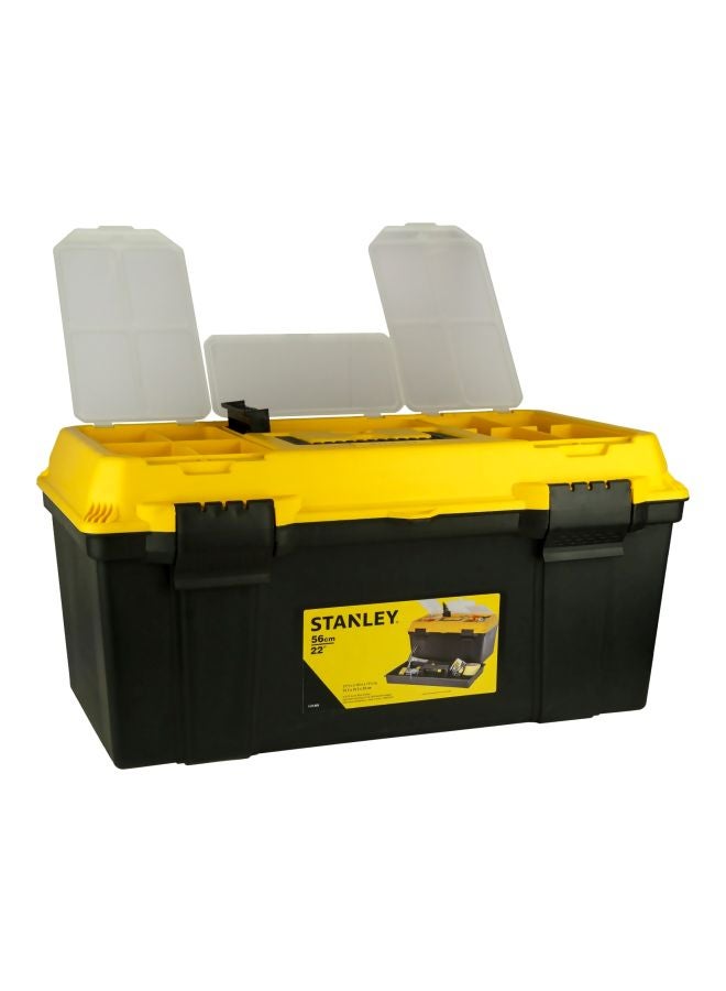 Stanley Tool Organizer Box Black/Yellow/Clear 555x265x290mm  - Image 4