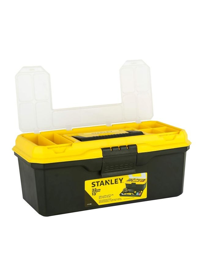 Stanley Plastic Tool Box Yellow/Black 16inch  - Image 5