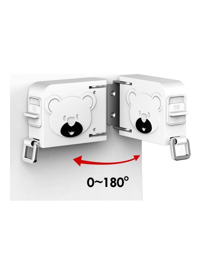 VILILY Indoor Clothesline Rack White  - Image 2