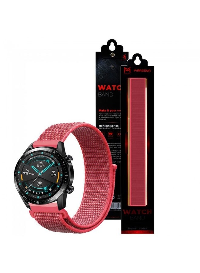 MARGOUN Nylon Sport Loop Band Hibisus  - Image 2