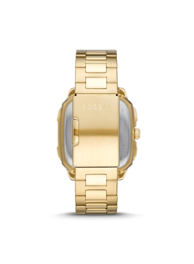 FOSSIL Men's Inscription Automatic Watch - 42 mm - Gold  - Image 2