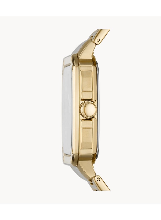 FOSSIL Men's Inscription Automatic Watch - 42 mm - Gold  - Image 3