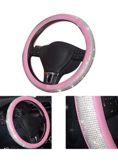 Cool Baby Rhinestone Steering Wheel Cover Car Set 38CM  - Image 2