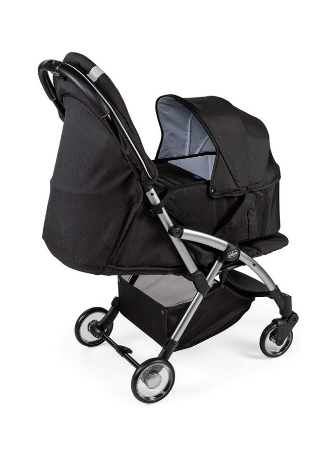 Chicco - Soft Carrycot for Miinimo and Goody Stroller, Jet Black - Image 1