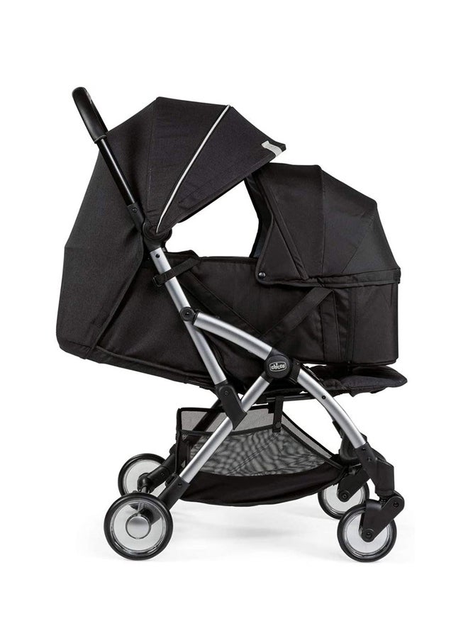 Chicco - Soft Carrycot for Miinimo and Goody Stroller, Jet Black - Image 1