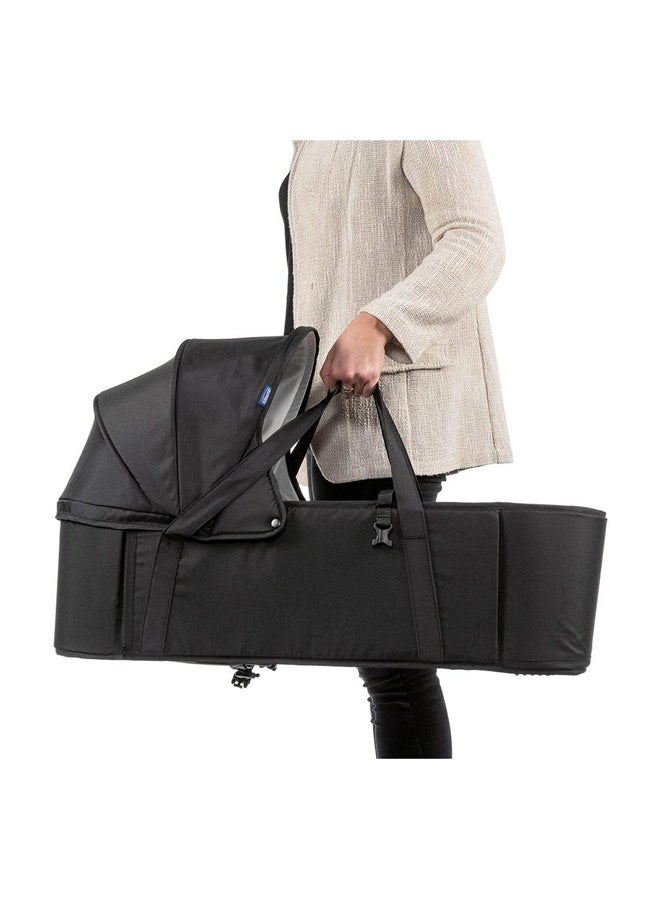 Chicco - Soft Carrycot for Miinimo and Goody Stroller, Jet Black - Image 1