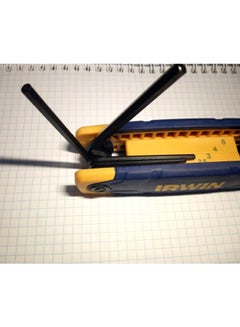 IRWIN 7-Piece Folding Hex Key Blue/Black  - Image 4