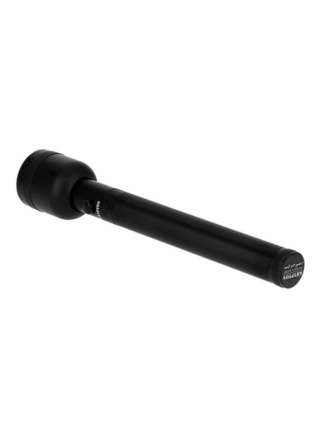 KRYPTON - Rechargeable Flash Light For Camping Hiking Trekking Black - Image 1
