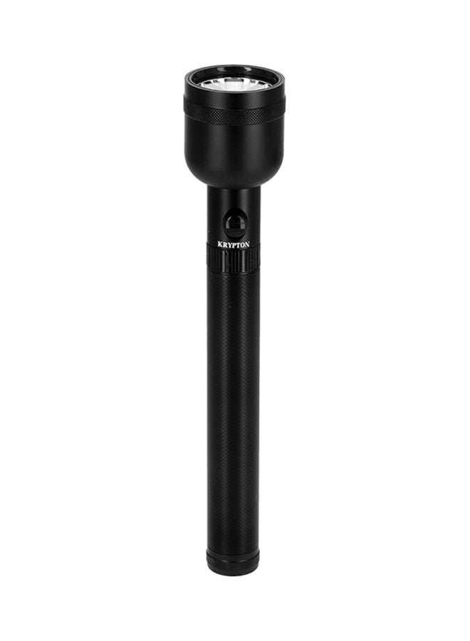 KRYPTON - Rechargeable Flash Light For Camping Hiking Trekking Black - Image 1