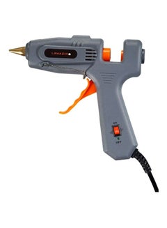 LAWAZIM Hot Glue Gun With LED On/Off Switch Grey/Orange/Silver  - Image 2