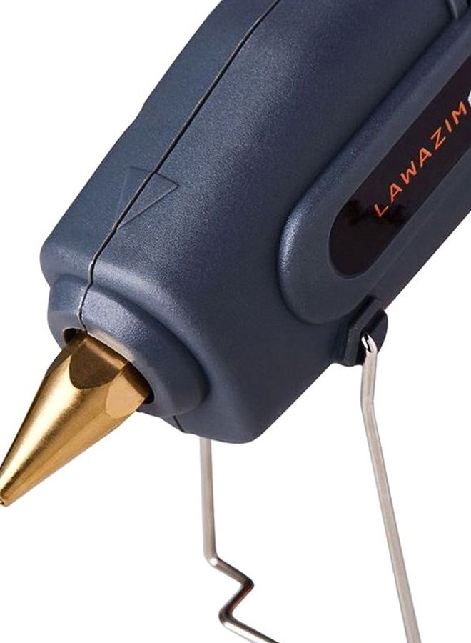 LAWAZIM Hot Glue Gun With LED On/Off Switch Grey/Orange/Silver  - Image 3
