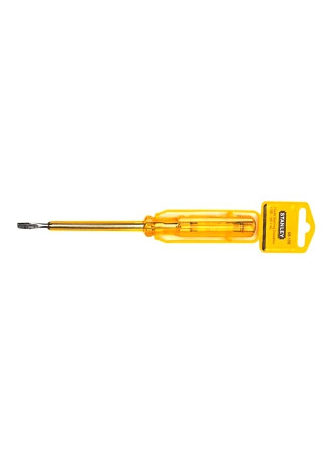 Spark Detecting Screwdriver Yellow/Silver