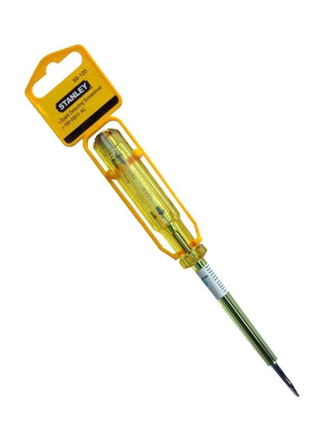 Spark Detecting Screwdriver Yellow/Silver