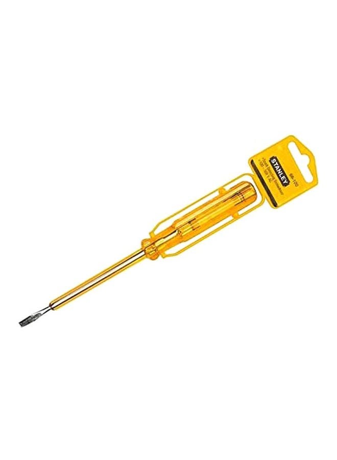 Spark Detecting Screwdriver Yellow/Silver