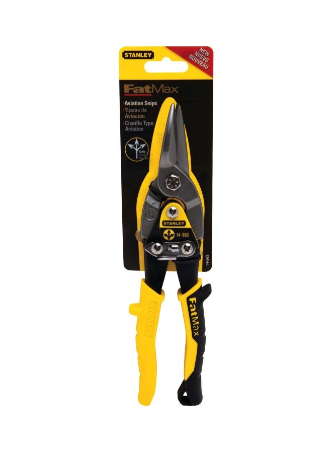 Stanley Portable Aviation Snip Silver/Black/Yellow 320mm  - Image 4