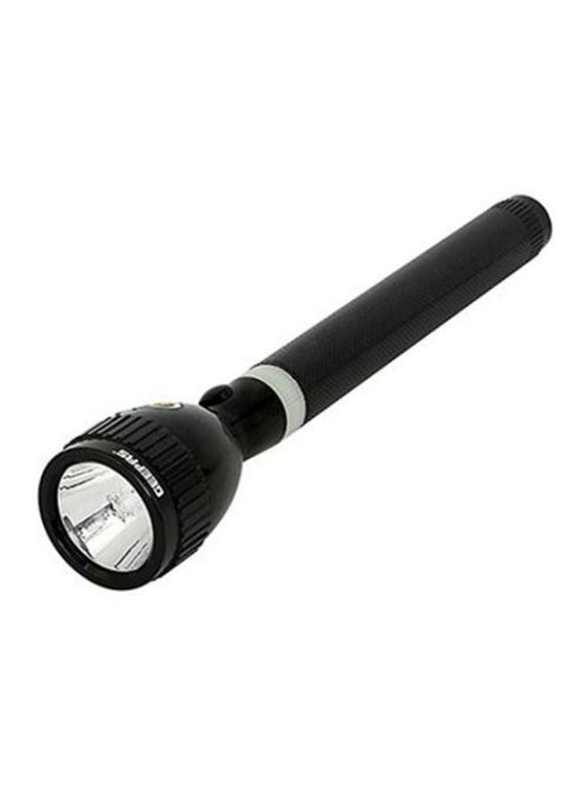 GEEPAS Rechargeable LED Flashlight Black/White 287mm - Image 3