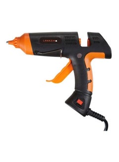 LAWAZIM Heavy Duty Glue Gun With Copper Nozzle Black/Orange  - Image 2