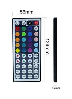 Generic 44 Keys Wireless Ir Remote Controller With Receiver Multicolour  - Image 4