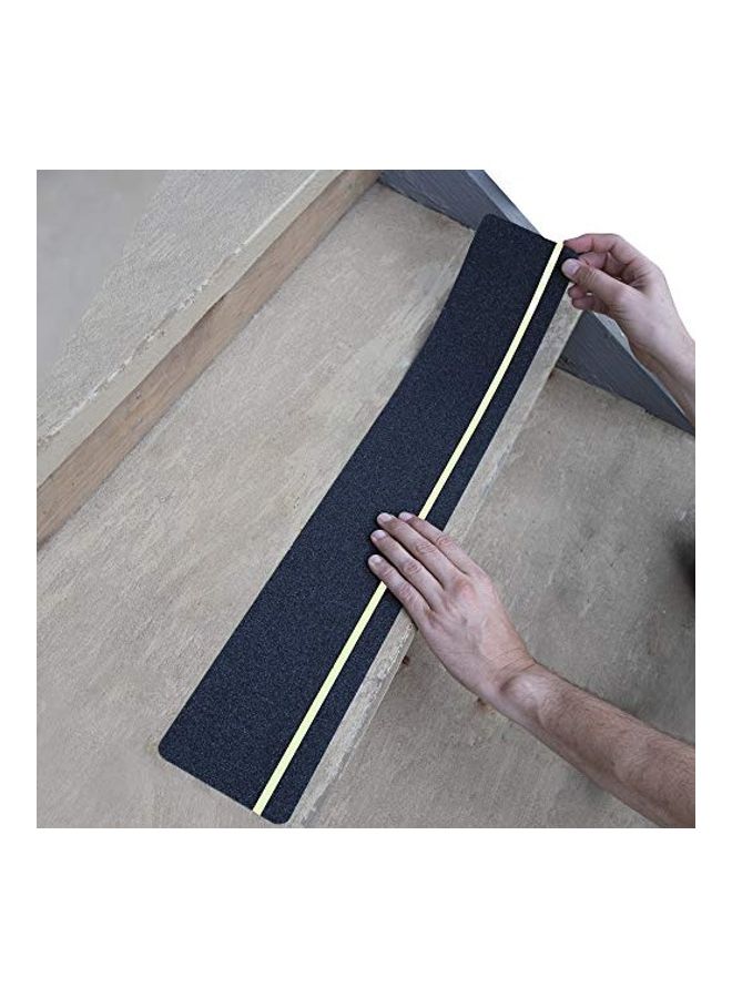 Generic - 10-Piece Anti Slip Traction Treads With Glow In Dark Stripe Multicolour - Image 1