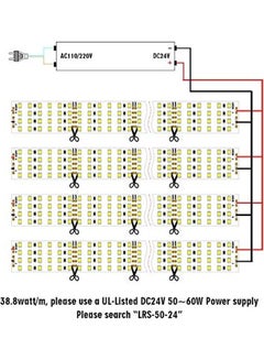 Generic LED Strip Lights White  - Image 3