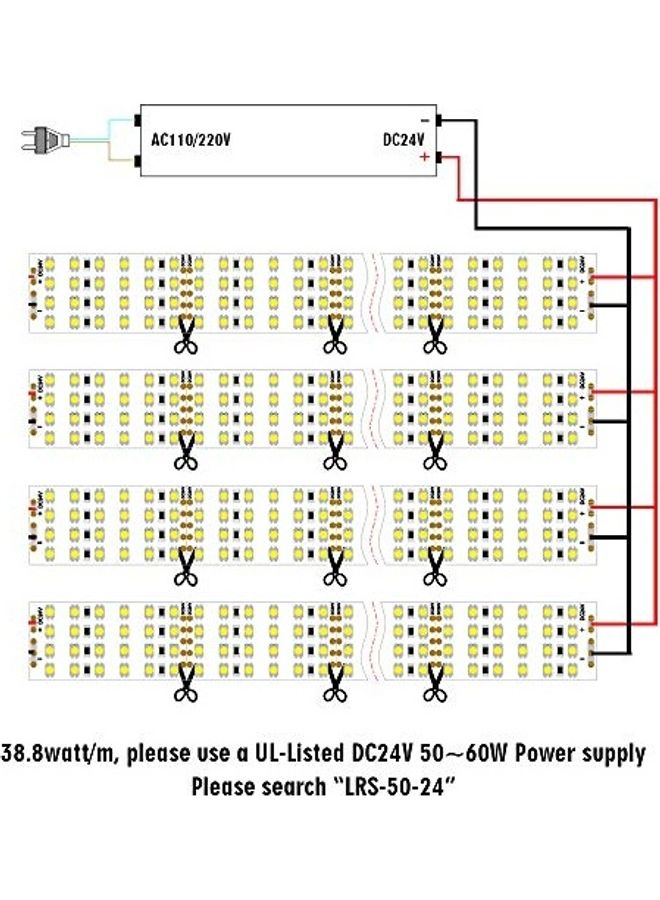 ماركة غير محددة شريط إضاءة LED أبيض  - Image 3