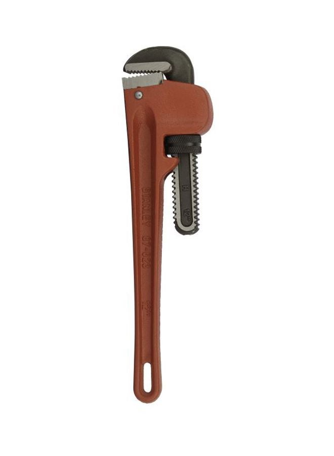 Handheld Pipe Wrench Red/Black 12inch
