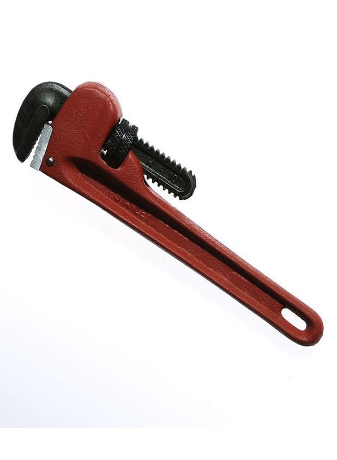 Handheld Pipe Wrench Red/Black 12inch