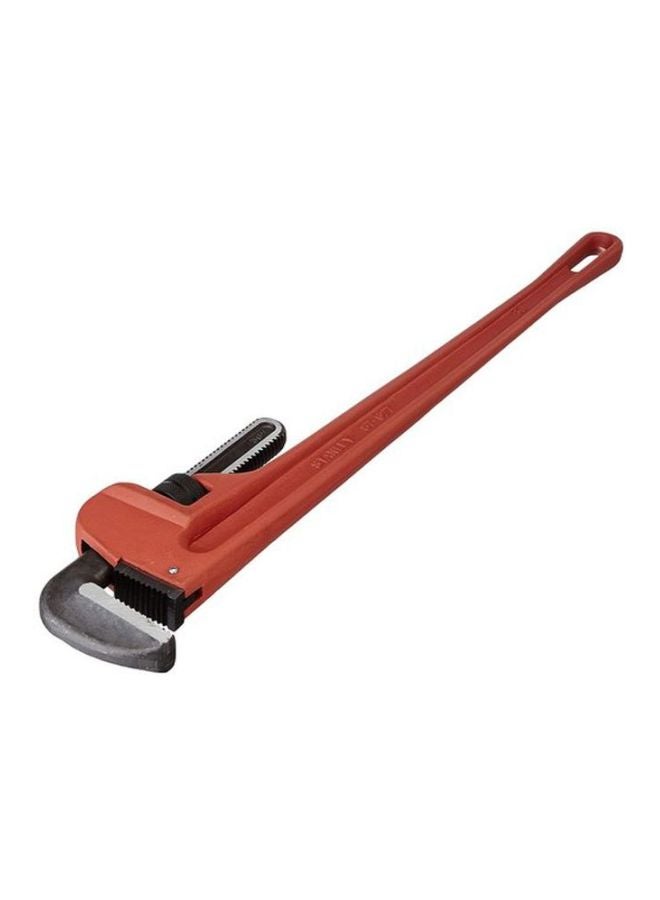 Handheld Pipe Wrench Red/Black 12inch
