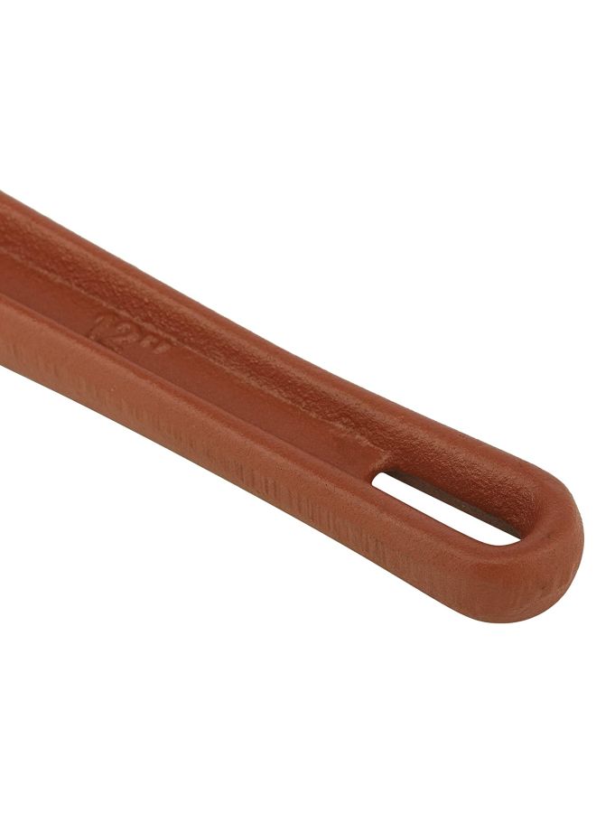 Handheld Pipe Wrench Red/Black 12inch