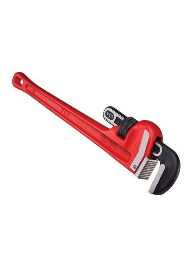 Stanley Heavy Duty Pipe Wrench Red/Grey/Silver 10inch  - Image 5