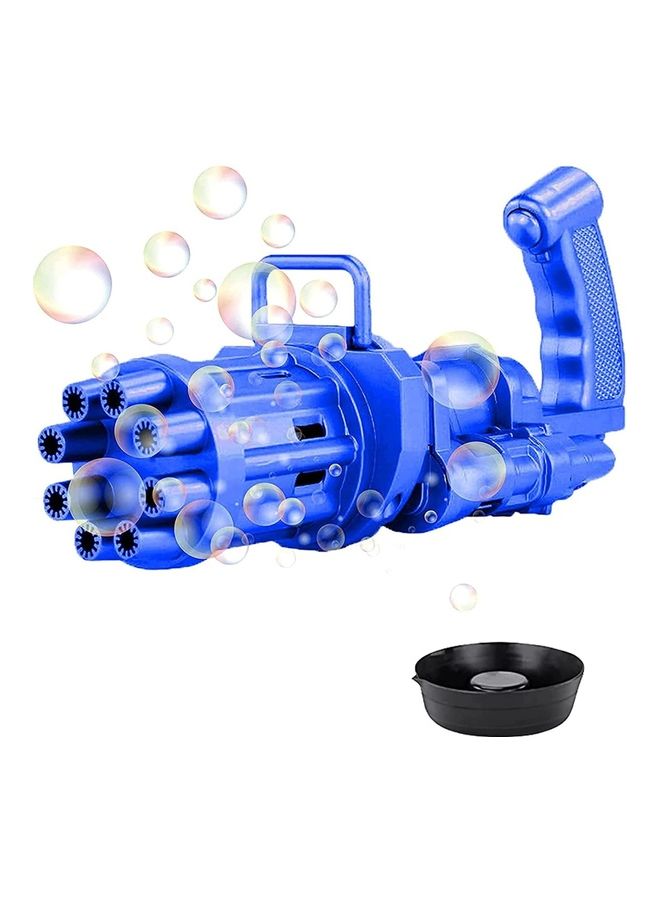 8-Hole Electric Bubble Maker Machine Gun Toy