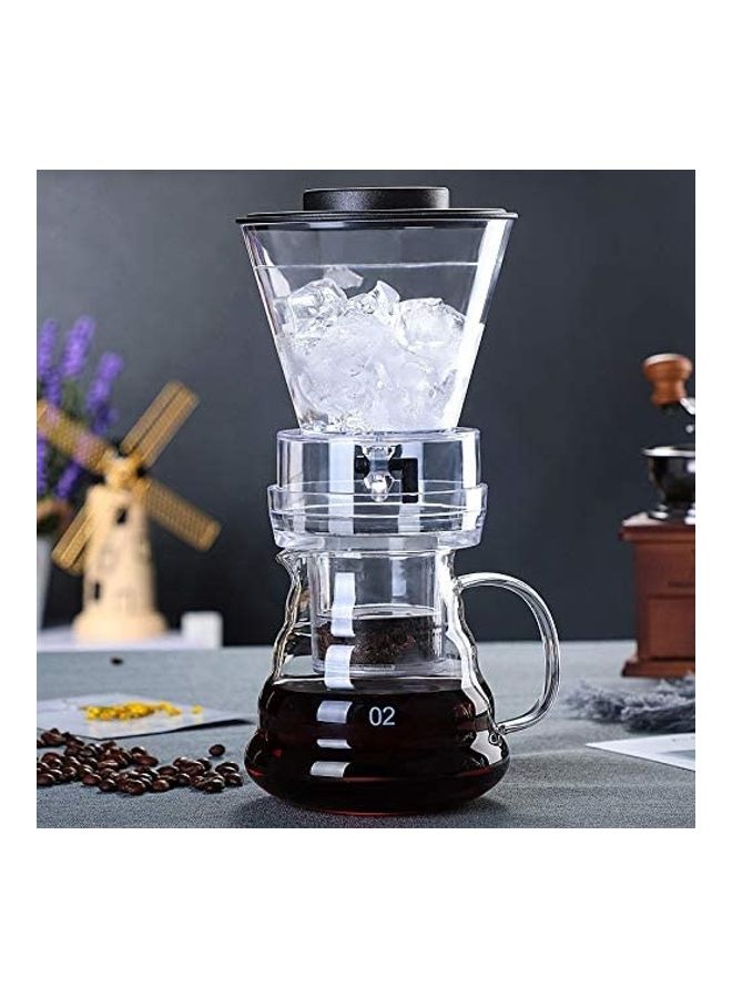 Generic - Adjustable Cold Brew Coffee Maker Dripper Clear - Image 1