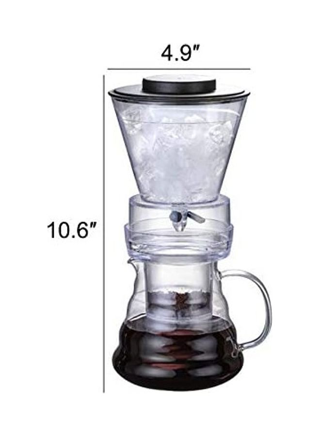 Generic - Adjustable Cold Brew Coffee Maker Dripper Clear - Image 1