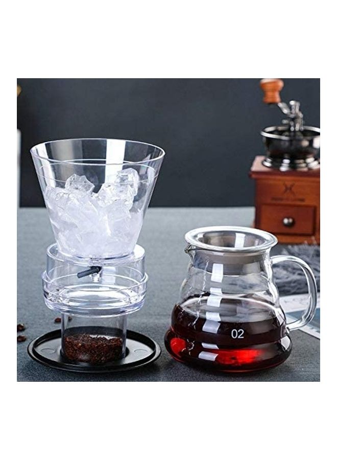 Generic - Adjustable Cold Brew Coffee Maker Dripper Clear - Image 1