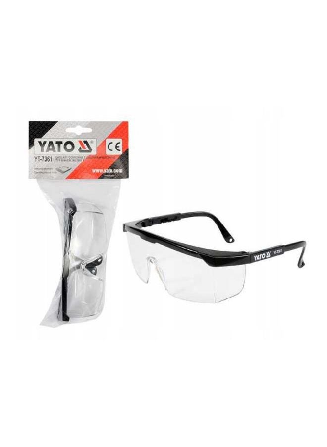 Yato Safety Glasses Clear/Black - Image 5