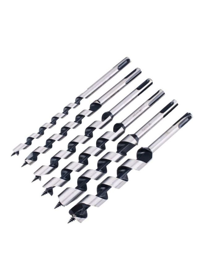 Yato 6-Piece Auger Drill Bit Set Silver 12, 12, 14, 16, 18, 20  - Image 1