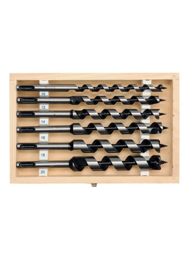 Yato 6-Piece Auger Drill Bit Set Silver 12, 12, 14, 16, 18, 20  - Image 2